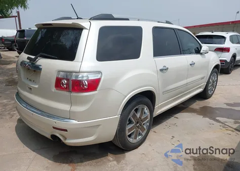 2012 GMC Acadia Denali from USA, damaged, VIN 1GKKRTED5CJ266869